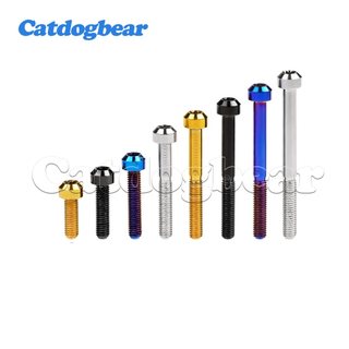 Catdogbear M5x10--60 mm Titan Bolt Torx Đầu Vít Cho Xe Đạp Động Cơ Nhiều Màu Sắc