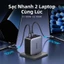 Ugreen 200W GaN Sạc 4 Cổng Du Lịch 140W PD3.1 Sạc Nhanh Cho Laptop Máy Tính Bảng MacBook Air / Pro iPhone 16 Pro Max Samsung S25 Ultra