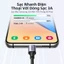 Ugreen 3A Type C Cáp sạc Nylon nhanh Dây điện thoại 3A QC3.0 USB Type C Sạc