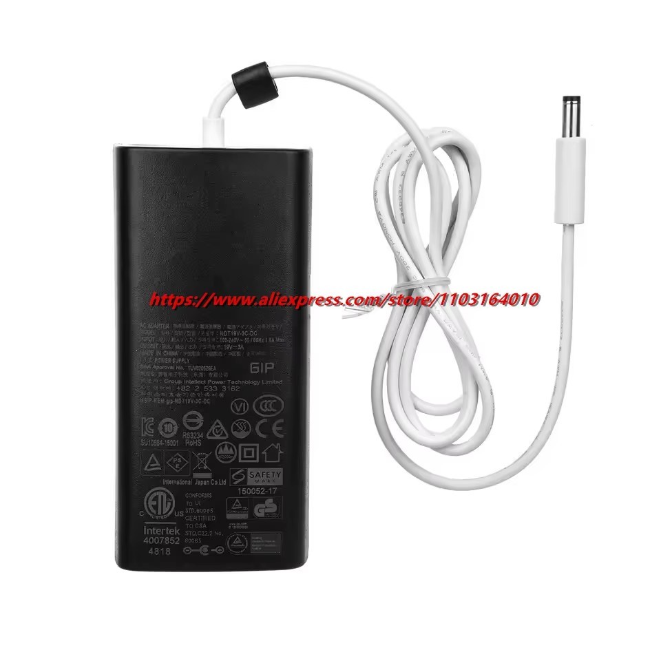 NDT19V-3C-DC 19V 3A 57W AC Adapter Nguồn Cho Harman Kardon Omni 10 Aura Nova JBL Xtreme Loa Không Dây NSA60ED-190300