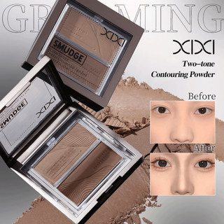 Palette Tạo Khối 2 Tông Màu XIXI - Sắc thái bão hòa thấp 3D tự nhiên Lì Mịn Smooth Brighten Facial Contour D844