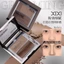 XIXI 2 Màu Sắc Mặt Highlighter Trang Điểm Mặt Matte Shadow Lasting Glow Brighten Contour Shimmer Powder Cosmetics NO.D844
