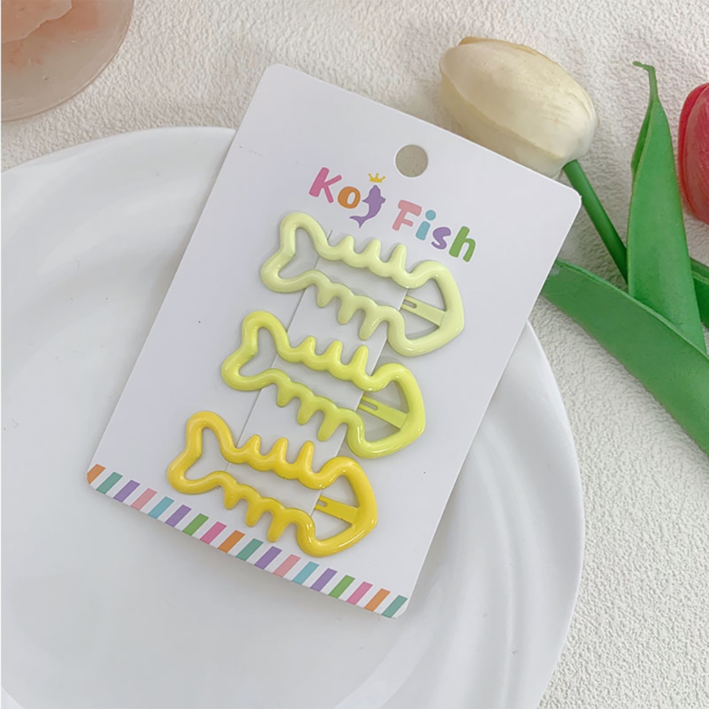 Kẹp Tóc Xương Cá Phong Cách Hàn Quốc - Quà Tặng Ngày Lễ Dành Cho Học Sinh Nữ