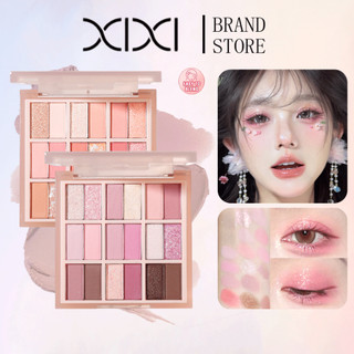 Bảng Phấn Mắt XIXI 18 Màu - Phấn Mắt Phong Cách Hàn Quốc Tự Nhiên Lâu Dài Sắc Tố Cao Hồng Nâu Trang Điểm Mắt D668