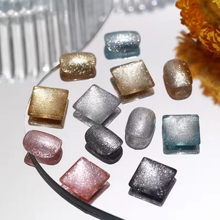 ANNIES Sequined Nail Polish Keo Platinum Fine Powder Strobe Làm móng tay Thích hợp cho ngày lễ 8g Cần chiếu sáng