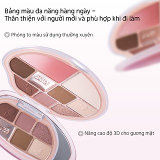 Đồ Dùng Du Lịch Tiện Lợi Romantic Beauty Bảng Phấn 9 Ô Kèm Highlight Tạo Khối Và Phấn Mắt Đa Năng Dễ Dùng Cho Người Mới
