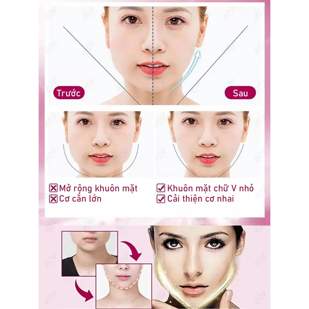 7 ngày Loại bỏ mỡ mặt, Giảm mỡ mặt nữ tính, Giảm cằm đôi, Kem nâng cơ mặt, V-Line Chin, Giảm mỡ mặt, Kem nâng cơ mặt