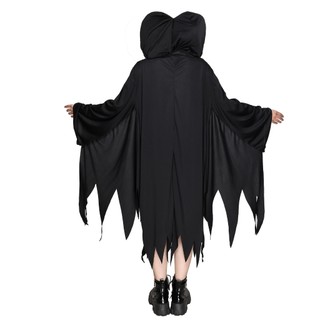 Người Lớn Kinh Dị Ghoul Trang Phục Grim Reaper Trang Phục Dementor & Soul Taker Ma Đáng Sợ Cosplay Trang Phục Nam Halloween Quái Vật Ma Trang Phục
