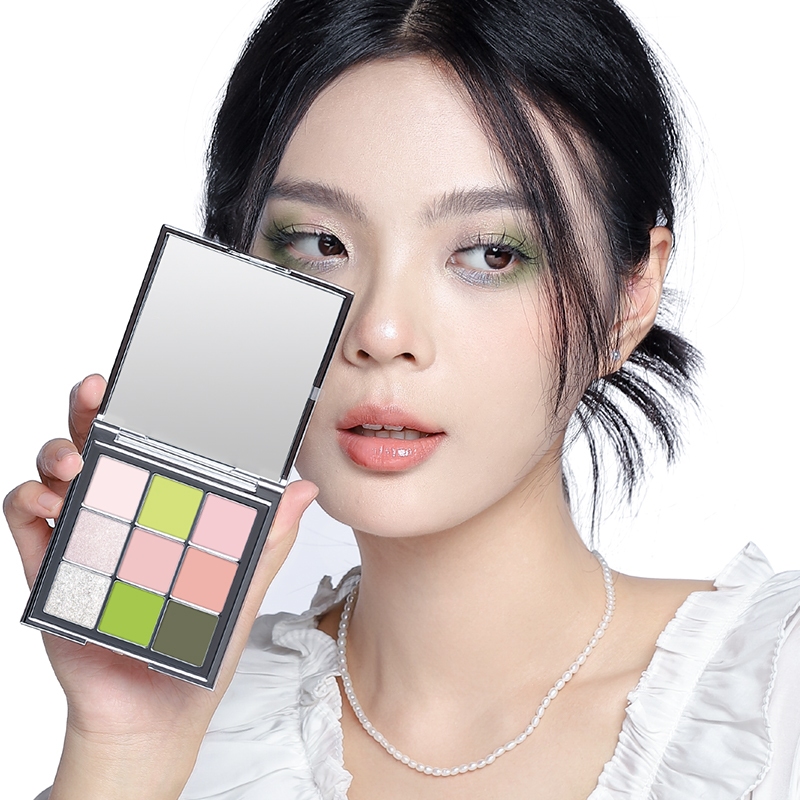 【 SheDella Chính hãng - Trực tiếp từ nhà sản xuất 】 Bảng phấn mắt Matte Formula - Siêu lâu trôi, Siêu phổ biến - 9 màu sắc sống động - Chống nhòe, 9g