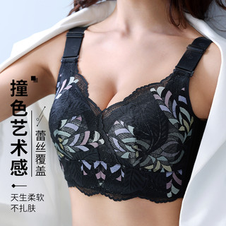 Mới! Áo Ngực Full Cup Cho Người Mập 34-52C/D/E, Ren Mỏng Tinh Tế Không Dây, Hỗ Trợ Hô Biến và Chống Xệ