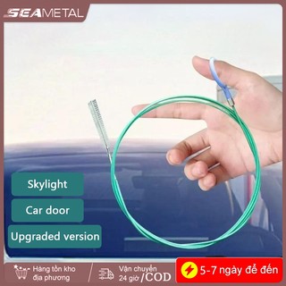 SEAMETAL 3m / 5m Bàn chải làm sạch nạo vét thoát nước ô tô Cửa sổ trời tự động Lỗ thoát nước Bàn chải tắc nghẽn Ống dài Dụng cụ làm sạch Ống thoát nước