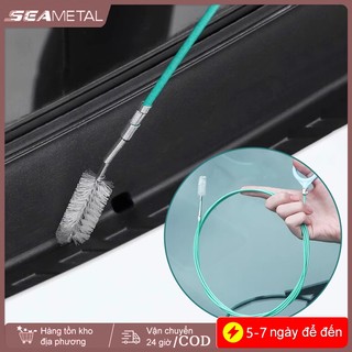SEAMETAL 3m / 5m Bàn chải làm sạch nạo vét thoát nước ô tô Cửa sổ trời tự động Lỗ thoát nước Bàn chải tắc nghẽn Ống dài Dụng cụ làm sạch Ống thoát nước