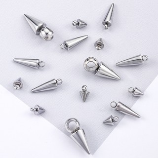 Nón DIY và Vòng Cổ Thép Không Gỉ với Mặt Dây Chuyền Màu Sắc Bền Đẹp