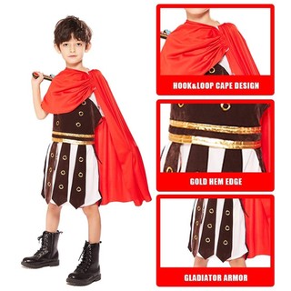 Bé Trai Thời Trung Cổ La Mã Đấu Sĩ Trang Phục Trẻ Em Hiệp Sĩ Hoàng Gia Chiến Binh Cosplay Trang Phục Trẻ Em Halloween Trang Phục