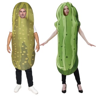 Trang phục cà muối người lớn trang phục halloween hài hước thực phẩm nam game cà rốt bữa tiệc vui nhộn đồ cosplay rau củ vui nhộn lễ hội sân khấu mặc trang phục