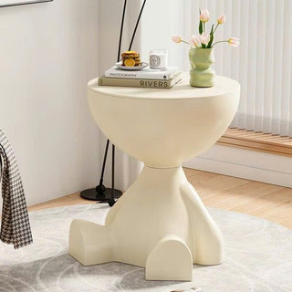 Bàn Trà Bàn Phụ Di Động Hình Gấudễ Thương Bàn Trà Ban Công Có Không Gian Lưu Trữ