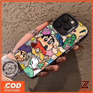 Thích hợp cho OPPO Realme Note 60 Realme Note 50 Note 70 Realme C61 C75 C53 C51 C67 C65 C63 C61 C35 C55 Ngôi sao hoạt hình WOW Shin-chan Vỏ điện thoại di động TPU chống sốc