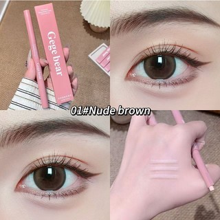 Matte Bút Tạo Bọng Mắt GEGE BEAR - Chống thấm nước Chống nhòe Tự Nhiên Căng Mọng 3D Eye Makeup Tạo Mắt To Tròn GX1515