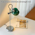 Đèn Bàn Kim Loại Thẩm Mỹ Bauhaus Có Thể Điều Chỉnh Chăm Sóc Mắt Đèn Bàn Học Tập Đèn Đầu Giường Giữa Thế Kỷ Vintage Đọc Sách Cho Học Tập, Văn Phòng, Phòng Ngủ — ảnh 3