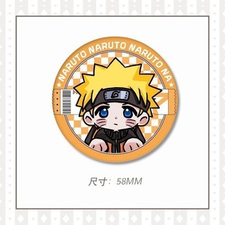 Huy hiệu nút cài áo cosplay Naruto, Kakashi, Sakura, Hinata, Gaara, Sasuke - Bộ sưu tập và trang trí