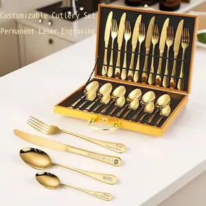 Bộ dao kéo khắc tên tùy chỉnh Dụng cụ bằng thép không gỉ, nĩa dao có Logo, nĩa có tên, quà tặng cho đám cưới, quà tặng kỷ niệm sinh nhật