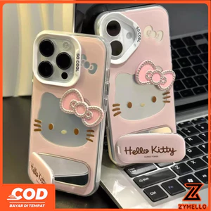 Thích hợp cho OPPO A6X A6 A5i A6PRO A5X A5 5G A3 A3X A3Pro A5Pro A18 A3 A79 A38 A17 A57 A60 A58 A78 A98 A54 A76 A15 A9 A7 A5S A12 Giá đỡ gương nơ rỗng thời trang IMD Chống sốc