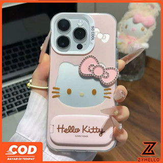 Thích hợp cho OPPO A6X A6 A5i A6PRO A5X A5 5G A3 A3X A3Pro A5Pro A18 A3 A79 A38 A17 A57 A60 A58 A78 A98 A54 A76 A15 A9 A7 A5S A12 Giá đỡ gương nơ rỗng thời trang IMD Chống sốc