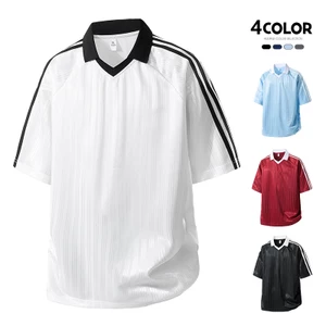 Đồ Âu Mỹ áo polo đỏ Vintage Tee áo thun nam áo phông nam japanese style Áo Polo Tay Ngắn Chất Liệu Ice Silk, Phù Hợp Chơi Game Và Hàng Ngày Áo Polo Form Rộng