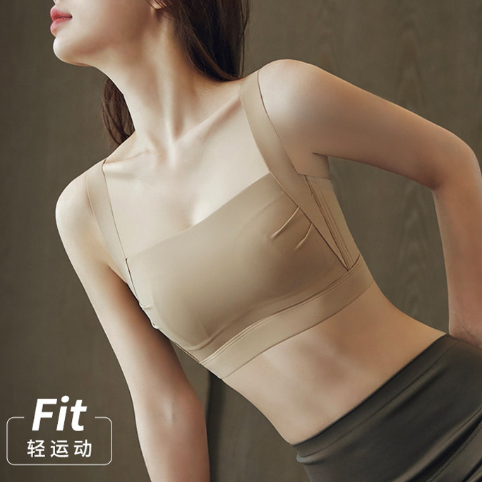 Ngực Lớn Quần Lót Nhỏ Nữ Mùa Hè Mỏng Thể Thao Full Cup Áo Ngực Đẹp
