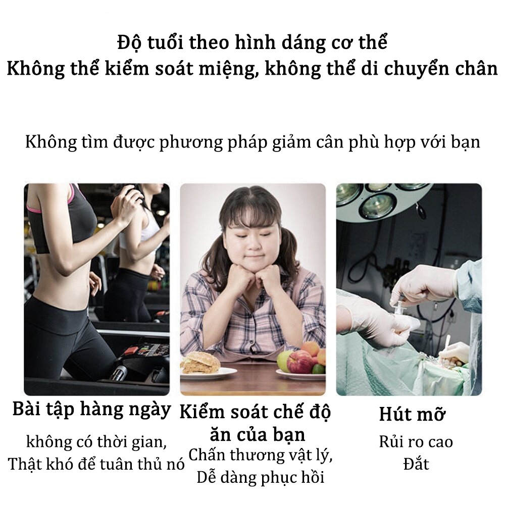 Giảm mỡ bụng, cánh tay hiệu quả, không tăng cân