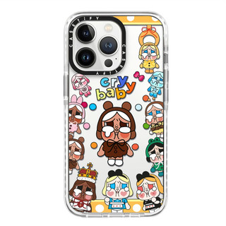Dành Cho iPhone 17 16 15 14 13 Pro Max Dễ Thương Khóc Bé Gái Ốp Lưng Cho iPhone 11 12 TPU Mềm Trong Suốt Chống Sốc iPhone 16 15 Plus