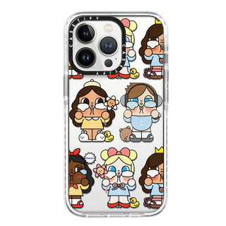 Dành Cho iPhone 17 16 15 14 13 Pro Max Dễ Thương Khóc Bé Gái Ốp Lưng Cho iPhone 11 12 TPU Mềm Trong Suốt Chống Sốc iPhone 16 15 Plus