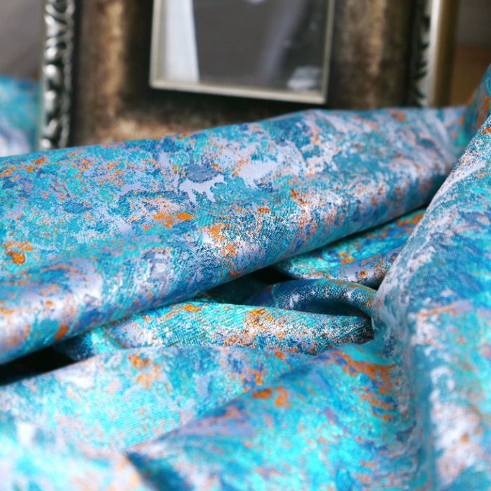 Tranh Sơn Dầu Nylon Jacquard Mật Độ Cao, Phù Hợp May Sườn Xám và Chất Liệu Kimono TJ8900