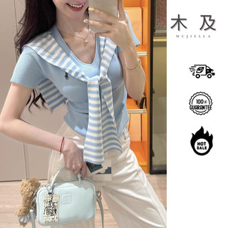 MUJIELLA  chân váy nữ Chân váy bí ngô xòe dáng ngắn thắt nơ đen trắng hồng có quần trong MUJI20250802901