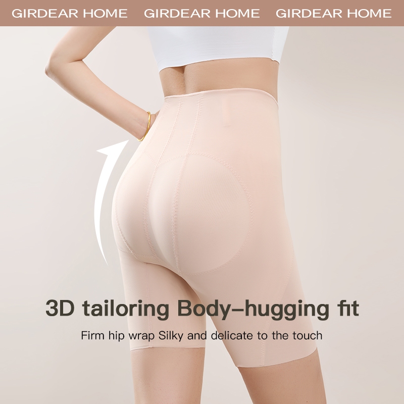 Girdear Home Quần Lót Định Hình Cao Cấp Cho Phụ Nữ Với Khả Năng Đàn Hồi Và Độ Mềm Mỏng Tối Ưu - Cao Co Nâng Hông Trung Cao Eo, Liền Mạch Nhẹ Nhàng, Quần An Toàn,8531JB03