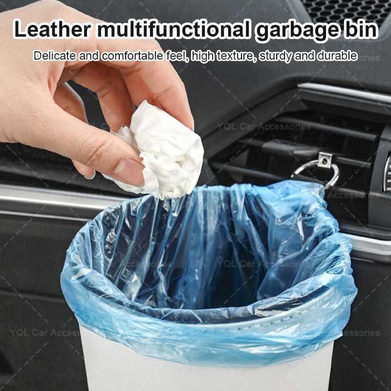 Thùng rác ô tô Giỏ đựng rác nội thất ô tô Hộp đựng rác cho Skoda Octavia Fabia Rapid Yeti Kodiaq Superb