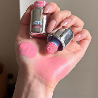 Aztk Frozen Liquid Blush 🍎 🍎 ❈ 🍒 ❈ ❈ 🍎 🍎 Bầu không khí mờ Tự nhiên Đường viền đa năng Làm sáng da Chất lỏng tăng cường Blush Trang điểm mặt Blush