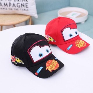 Mũ bóng chày hoạt hình trẻ em có ô tô cho bé trai và bé gái Mũ thích hợp cho bé 2-7 tuổi