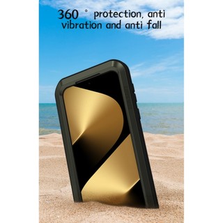 Love Mei Armor Ốp Lưng Kim Loại Hạng Nặng Ốp Lưng Điện Thoại Huawei Pura 80 Ultra Pro Plus Chống Sốc Chống Bụi Khung Bảo Vệ