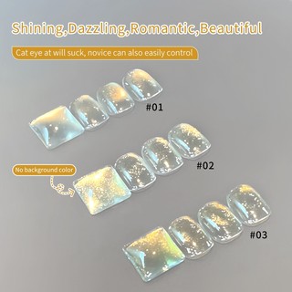 ANNIES Vàng Mèo Mắt Sơn Móng Tay Keo Mới Trong Suốt Hoàng Hôn Sơn Móng Tay 12ml Mắt Mèo Gel Cần Chiếu Sáng