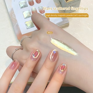 ANNIES Vàng Mèo Mắt Sơn Móng Tay Keo Mới Trong Suốt Hoàng Hôn Sơn Móng Tay 12ml Mắt Mèo Gel Cần Chiếu Sáng