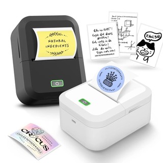 Marklife X2 Không In Mực Máy In Mini Bỏ Túi Di Động Nhiệt Nhãn Dán Ảnh Máy In Bluetooth Tự Dính Dán Nhãn Máy Impresoras