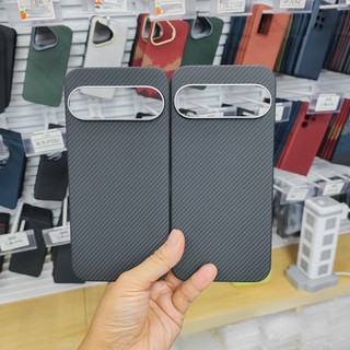 Ốp Điện Thoại Sợi Carbon Aramid Cao Cấp Cho Google Pixel 10 9 Pro XL Sạc Không Dây Từ Tính Siêu Mỏng Ốp Lưng Chống Sốc