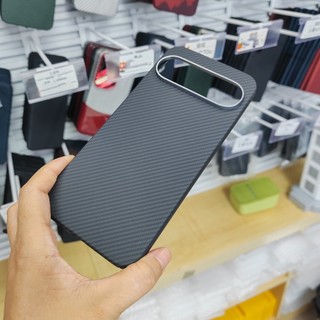 Ốp Điện Thoại Sợi Carbon Aramid Cao Cấp Cho Google Pixel 10 9 Pro XL Sạc Không Dây Từ Tính Siêu Mỏng Ốp Lưng Chống Sốc