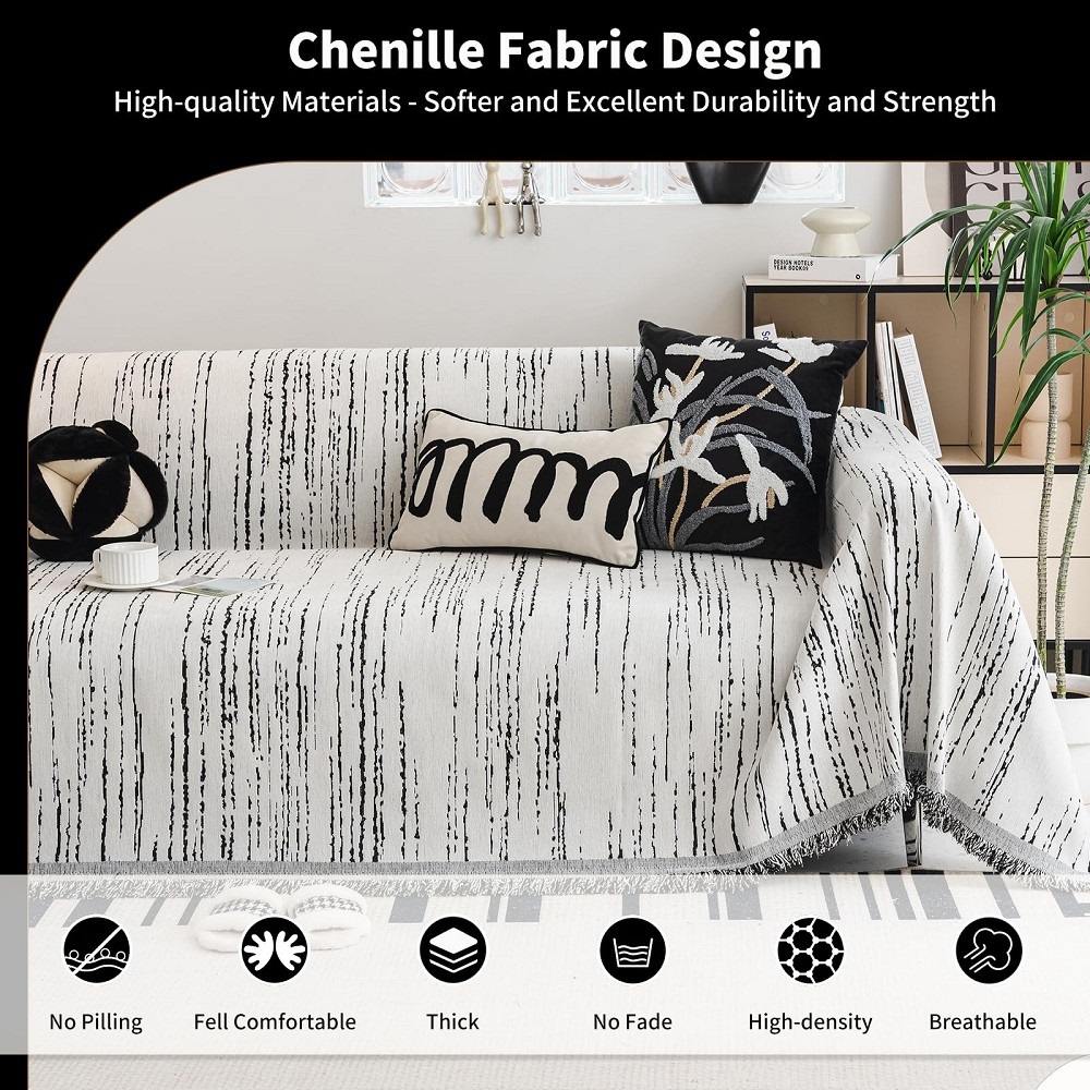 Sofa Cho 2-3 Đệm Ghế Sofa, Chăn Sofa Có Thể Giặt Cho Chó, Sofa Chống Trơn Trượt Bảo Vệ Nội Thất Ghế Sofa Mềm Hình Chữ L Slipcover, Chống Pilling Slip Cover