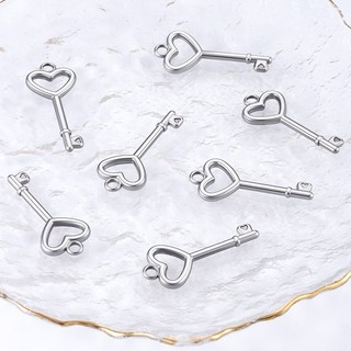 Mặt dây chuyền chìa khóa thép không gỉ, chống mồ hôi, không gây dị ứng