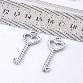 Mặt dây chuyền chìa khóa thép không gỉ, chống mồ hôi, không gây dị ứng