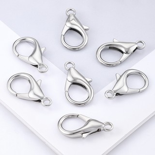 Khóa Tôm Hùm Hợp Kim Bạc Chống Thấm Nước Và Không Gây Dị Ứng DIY Vòng Cổ Vòng Tay Phụ Kiện Trang Sức