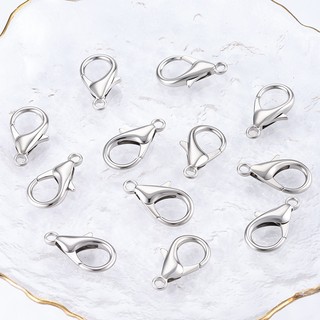 Khóa Tôm Hùm Hợp Kim Bạc Chống Thấm Nước Và Không Gây Dị Ứng DIY Vòng Cổ Vòng Tay Phụ Kiện Trang Sức