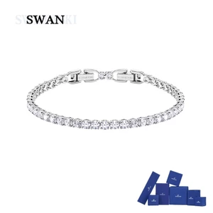 ✨Hàng Sẵn Sàng✨Swan Vòng Tay Đơn Giản Có Thể Điều Chỉnh Thời Trang Cho Cặp Đôi